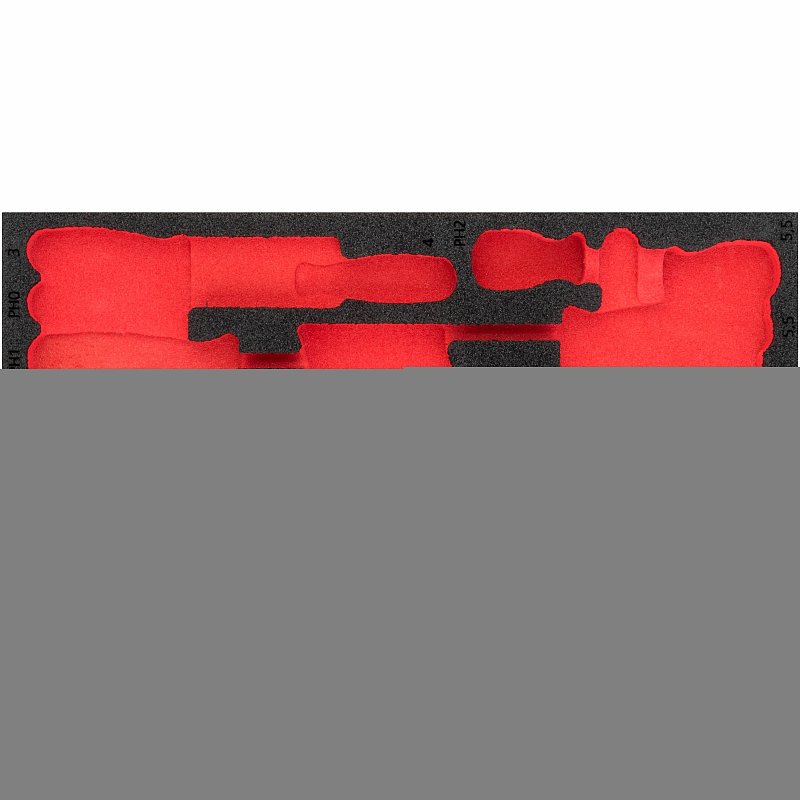 Vigor V4989-L Zubehör für Aufbewahrungsbox Schwarz, Rot Teiler-Set