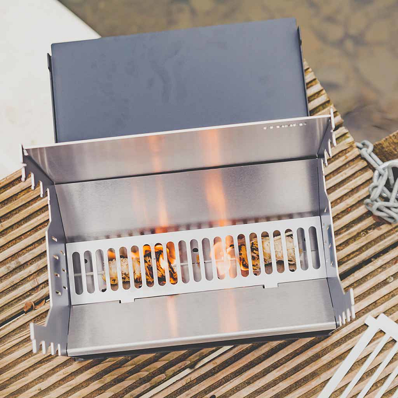 FENNEK DFW0010.66.001 Barbecue & Grill Holzkohle Aluminium