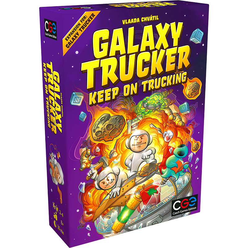 Asmodee Galaxy Trucker: Keep on Trucking Brettspiel-Erweiterung