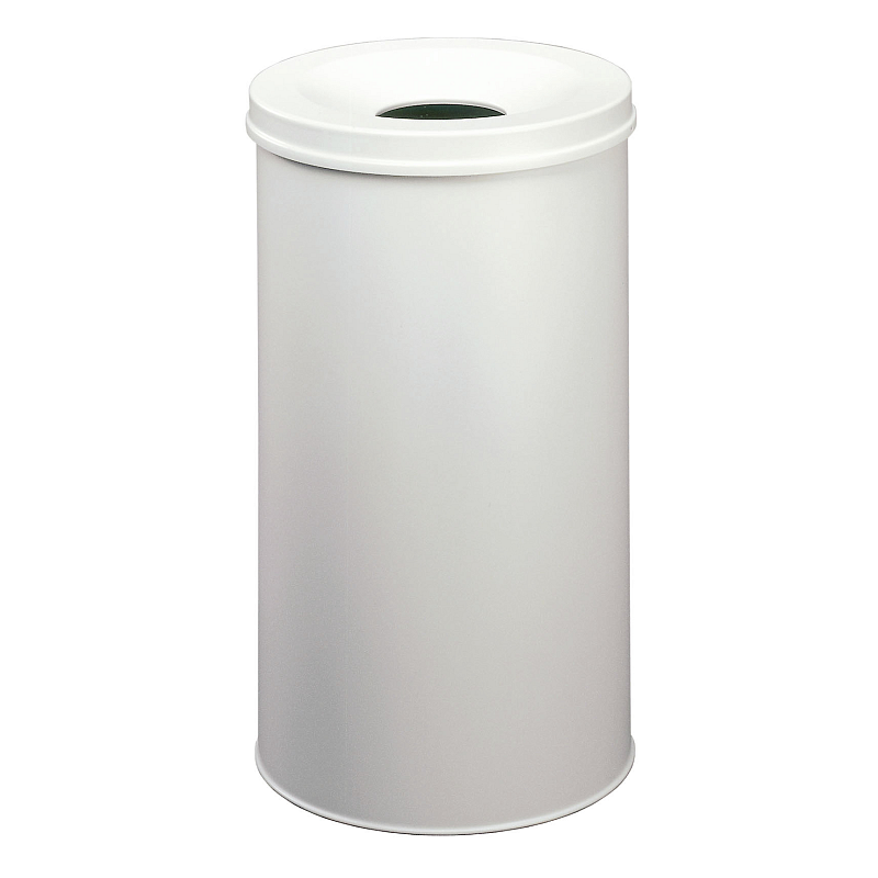 Durable 330710 Mülleimer 60 l Rund Stahl Grau