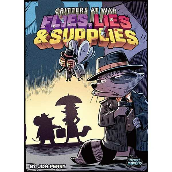 Asmodee Critters At War: Flies, Lies & Supplies 20 min Brettspiel