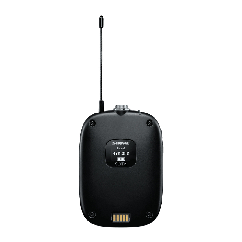 Shure SLXD1-K59 Kabelloser Mikrofonempfänger Tragbar (Bodypack-Empfänger)