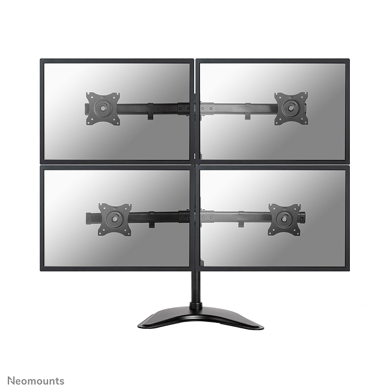 Neomounts NM-D335D4BLACK Monitor-Ständer 10-27"