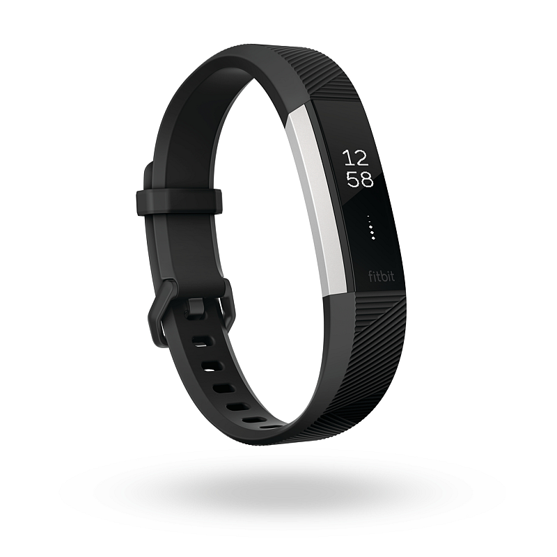 Fitbit Alta HR OLED Aktivitäts-Trackerarmband Schwarz