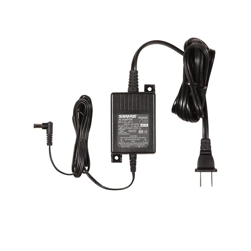 Shure PS24 Netzteil & Spannungsumwandler Schwarz