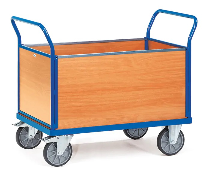 fetra 2550 Bollerwagen Sperrholz, Stahl Transportwagen