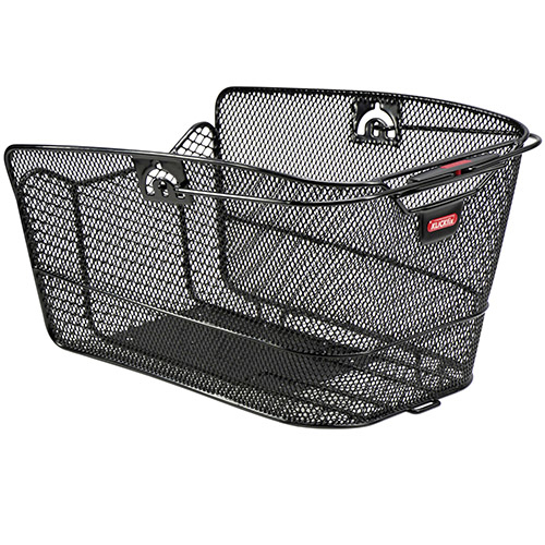 KLICKfix Citymax Hinten Fahrradkorb 24 l Schwarz