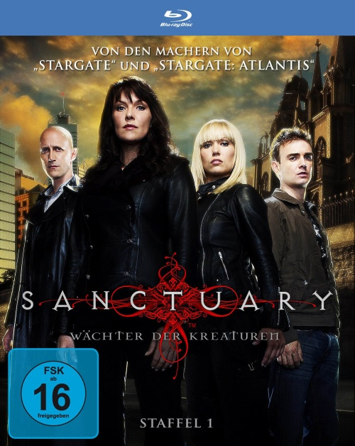PLAION Sanctuary - Wächter der Kreaturen, Staffel 1 in HD Blu-ray
