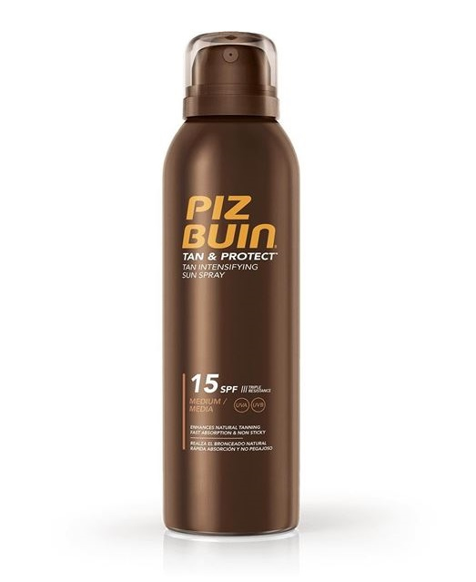 Piz Buin Instant Glow Sonnenschutzspray Körper 15 Erwachsene