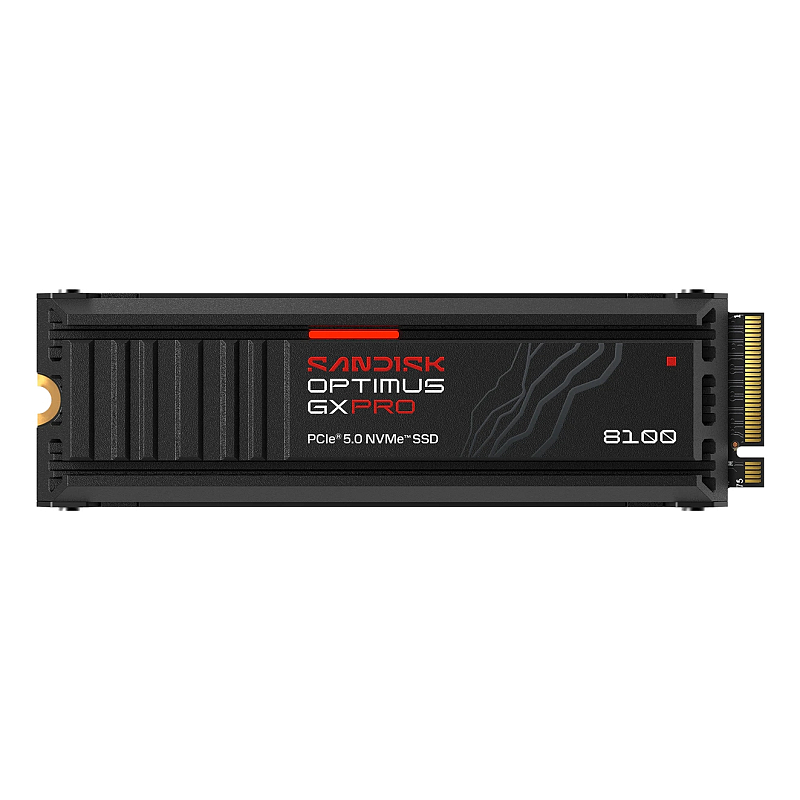 SanDisk Optimus GX PRO 8100 2 TB M.2 PCI Express 5.0 NVMe TLC 3D NAND