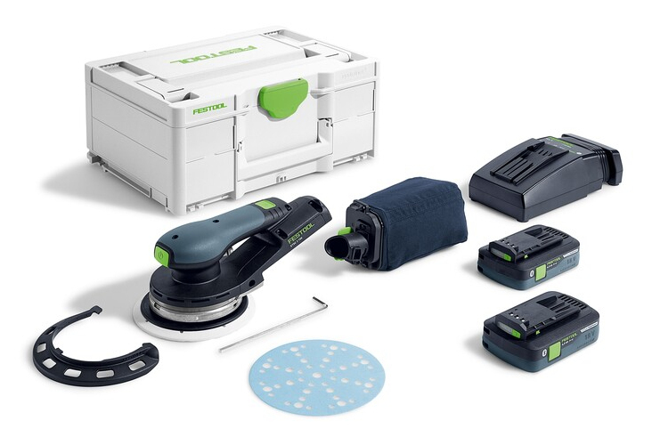 Festool ETSC 2 150 4.0 I-Plus Tellerschleifer 10000 RPM Schwarz, Grün