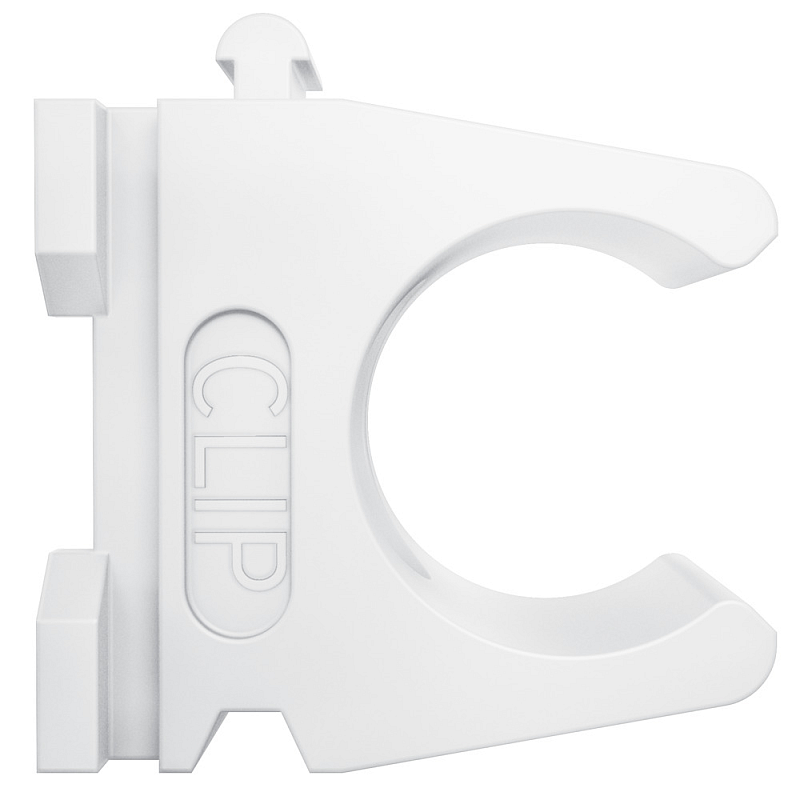 Fischer Rohrclip RC IEC 40 Rohrschelle Weiß