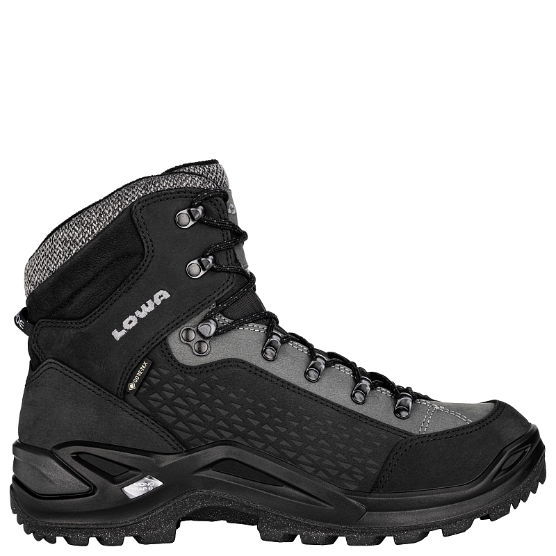 LOWA RENEGADE WARM GTX MID Männlich Erwachsener Schwarz, Grau