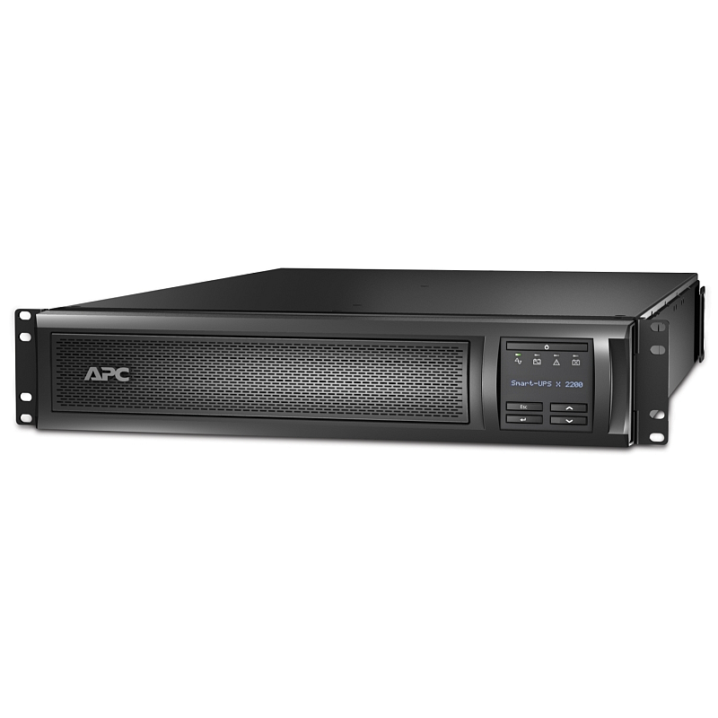 APC Smart-UPS X SMX2200RMHV2U - 2200VA, 8x C13 + 1x C19 Ausgang, USB, erweiterbare Laufzeit