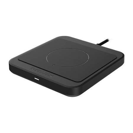 Quad Lock Home/Office WCP Universal Schwarz USB Kabelloses Aufladen Schnellladung Drinnen
