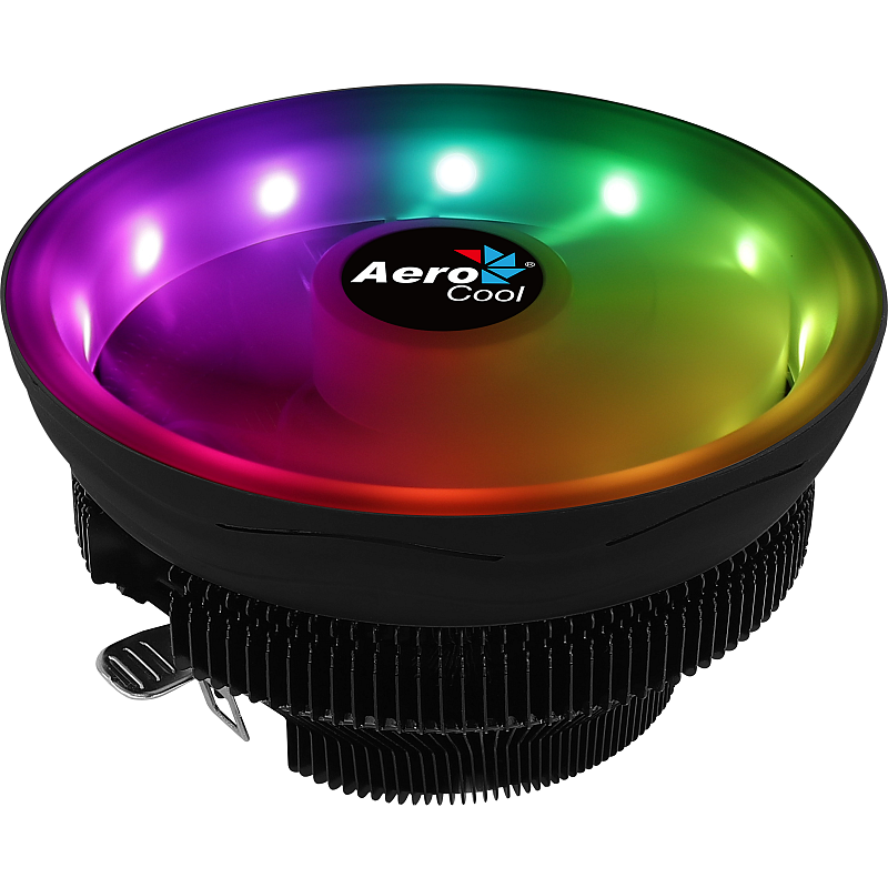 Aerocool Core Plus Prozessor Kühler 13,6 cm Schwarz, Weiß