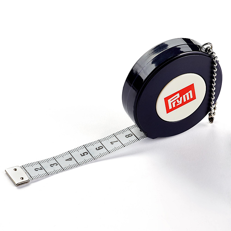 Prym 282260 Maßband 3 m Polyvinylchlorid (PVC) Schwarz, Weiß