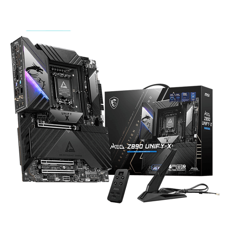 MSI MEG Z890 UNIFY-X Motherboard Intel Z890 LGA 1851 (Socket V1) ATX