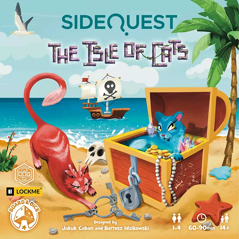 Asmodee SideQuest: The Isle of Cats Brettspiel