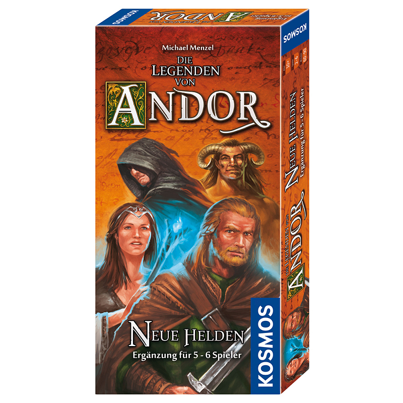 Kosmos Die Legenden von Andor - Neue Helden