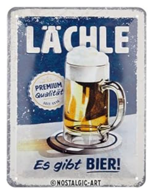 Nostalgic Art 45104981 Dekoratives Schild & Tafel für drinnen Metall Mehrfarbig