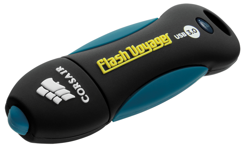 Corsair Voyager V2 USB-Stick 128 GB USB Typ-A 3.2 Gen 1 (3.1 Gen 1) Schwarz, Blau