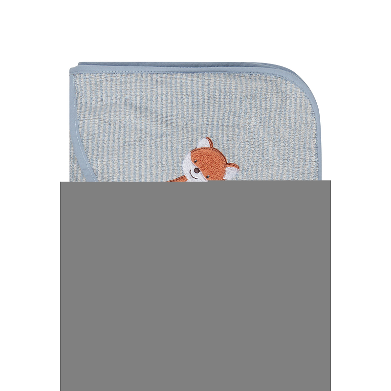Sterntaler 7122533 Badetuch 100 x 100 cm Baumwolle Braun, Grau 1 Stück(e)