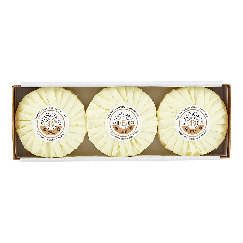 Roger&Gallet Fleur d'Osmanthus 300 ml Barseife 100 g 3 Stück(e)