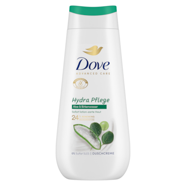 Dove Hydra Pflege 225 ml Duschcreme Frauen Körper Aloe