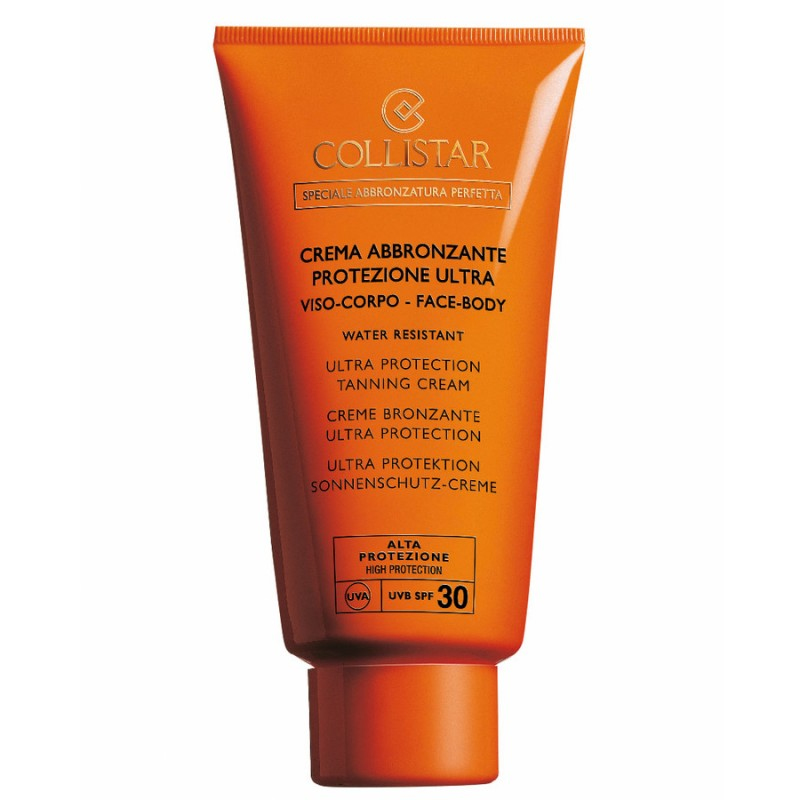 Collistar Ultra Protection Tanning Cream SPF30 Sonnenschutzcreme Gesicht & Körper 30 Erwachsene