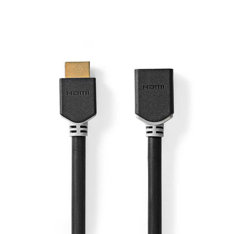 Nedis CVBW35090AT10 HDMI-Kabel 1 m HDMI Typ A (Standard) Anthrazit