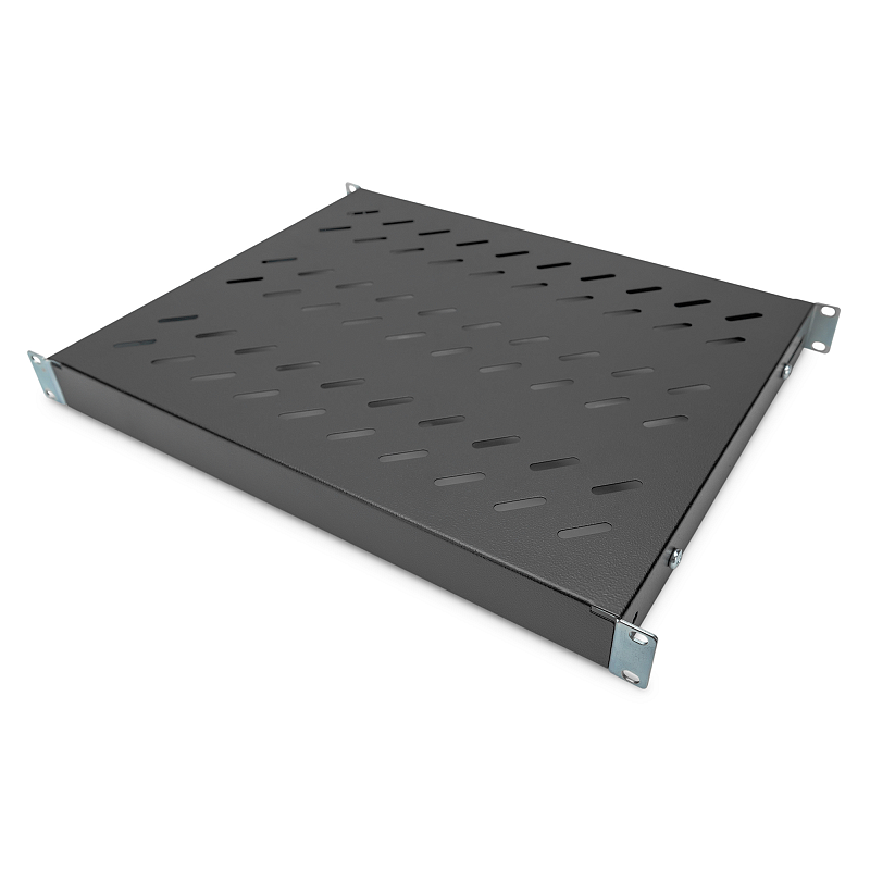 Digitus Fachboden mit variablen Befestigungsschienen zum Festeinbau in 483 mm (19")-Schränke