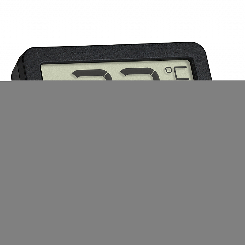 TFA-Dostmann 30.1065.01 Umgebungsthermometer Elektronisches Umgebungsthermometer Drinnen Schwarz