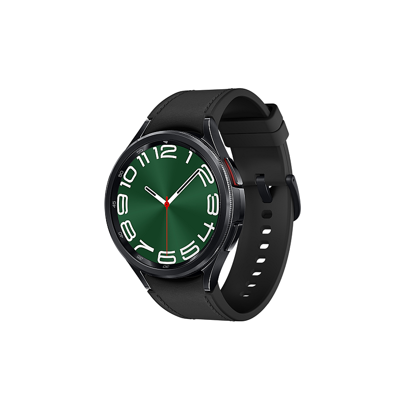 Samsung Galaxy Watch6 Classic SM-R960NZKADBT Smartwatch/ Sportuhr 3,81 cm (1.5") OLED 47 mm Digital 480 x 480 Pixel Touchscreen Schwarz WLAN GPS