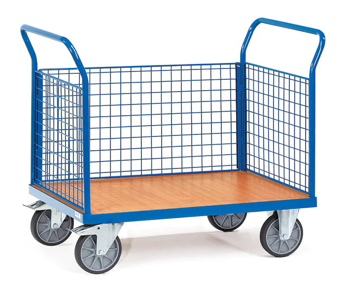 fetra 1532 Bollerwagen Sperrholz, Stahl Transportwagen