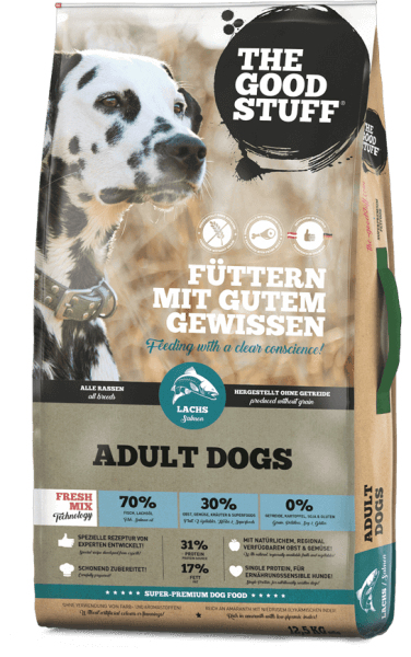 The Goodstuff TGS10013.1 Hunde-Trockenfutter 12,5 kg Adult Lachs