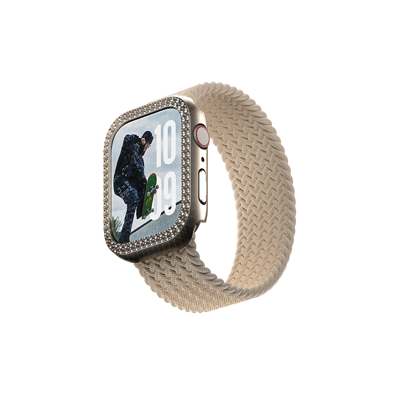 PanzerGlass SAFE. by ® Bling Bumper Gold Apple Watch Series 11 | 10 | 46mm