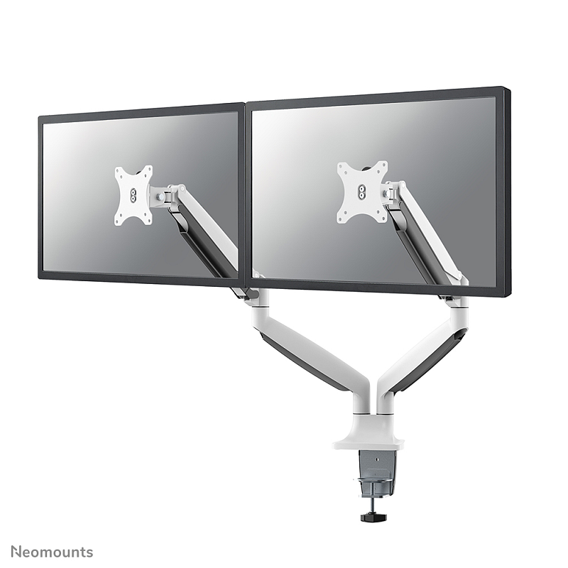 Neomounts NM-D750DWHITE Monitorarm 10-32" - Gasfeder