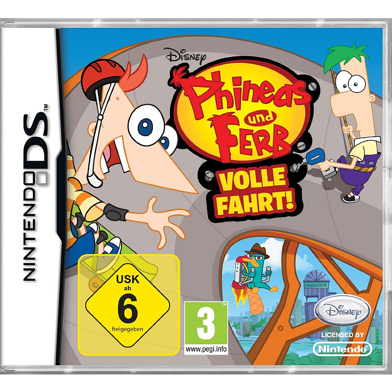 Disney Phineas und Ferb: Volle Fahrt, Nintendo DS Standard Deutsch
