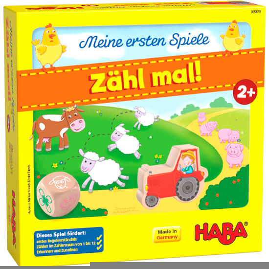 HABA My Very First Games – Count ’em Up! Brettspiel Familie