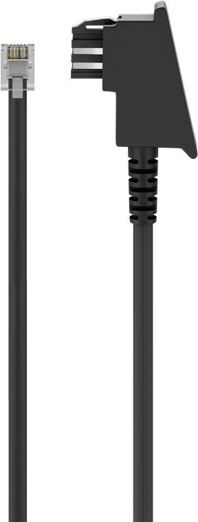 Goobay 68536 Telefonkabel 6 m Schwarz