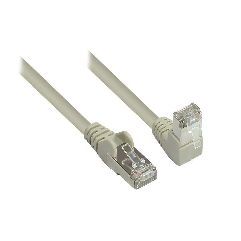 Alcasa 806W-010 Netzwerkkabel Grau 1 m Cat6 S/FTP (S-STP)