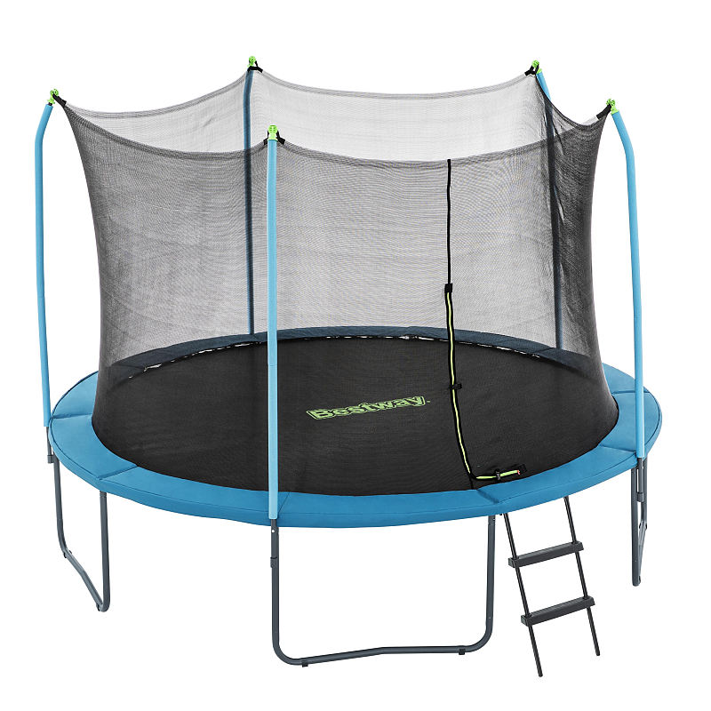 Bestway 59104 Freizeit- & Garten-Trampolin Draußen Rund Schraubenfeder Trampolin über der Erde