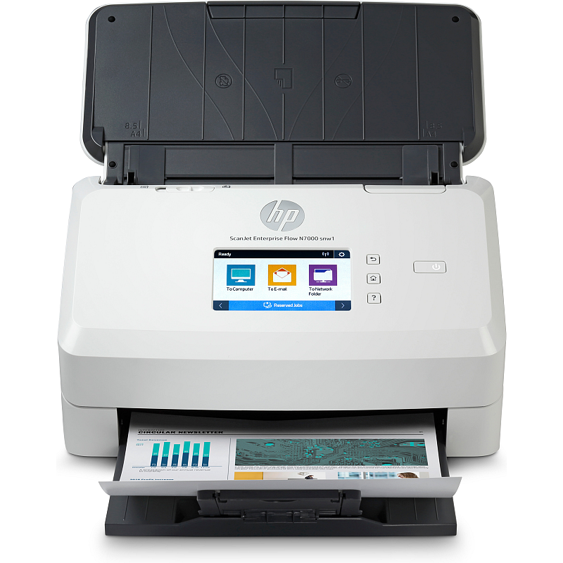 HP Scanjet Enterprise Flow N7000 Scanner mit Vorlageneinzug 600 x 600 DPI A4 Weiß