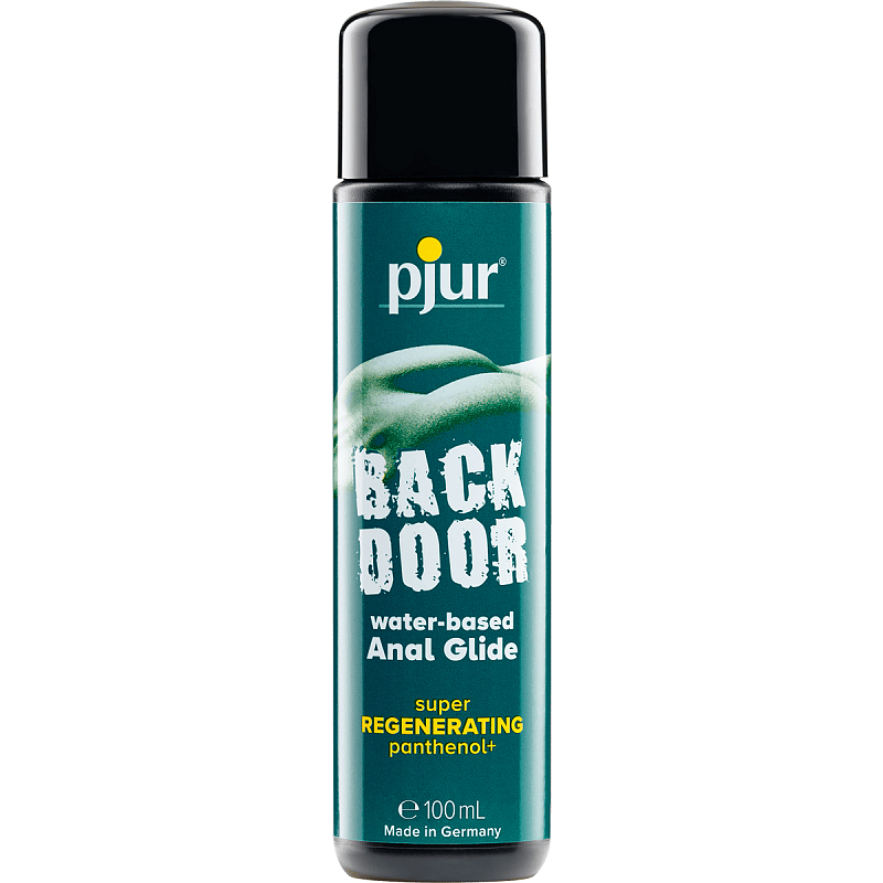 pjur Back Door Regenerating Anal, Sexspielzeug 100 ml 100 g Gleitmittel auf Wasserbasis