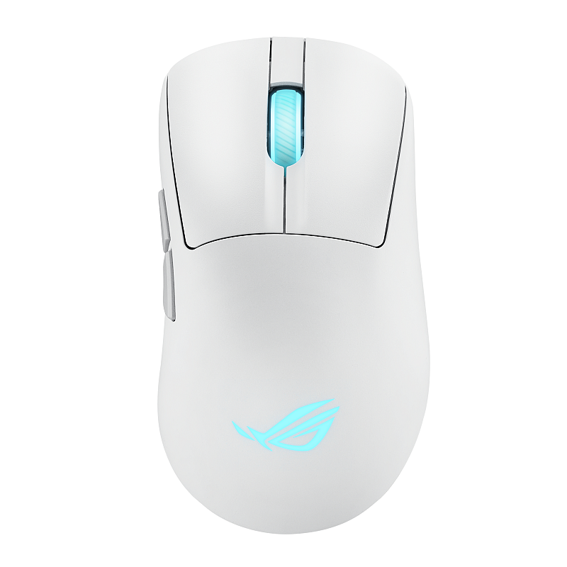 ASUS ROG Keris II Origin WHT Maus Gaming rechts RF Wireless + Bluetooth + USB Type-A Optisch 42000 DPI