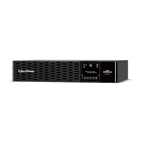 CyberPower PR1000ERTXL2U Line-Interactive USV USV 1000VA/1000W Tower/Rack 2U, Sinuswelle, PFC-kompatibel, AVR, BMS Battery Management, GreenPower, LCD, USB, Expansion Port für opt. Netzwerkkomunikation, Anschluss f. opt. Batterieerweiterung inkl. 19" Railkit