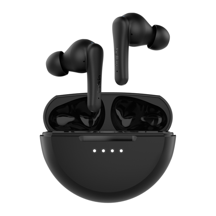 Belkin SoundForm Rhythm Kopfhörer Kabellos im Ohr Anrufe/Musik Mikro-USB Bluetooth Schwarz