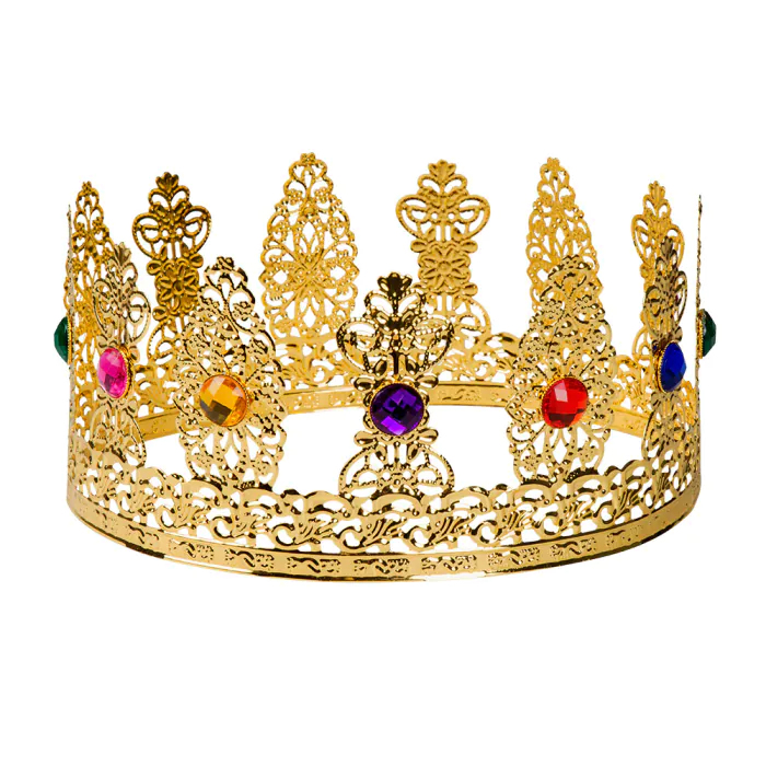 Boland 64552 Karnevalskostüm-Krone Erwachsener Weiblich