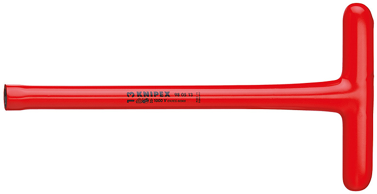 Knipex 98 05 17 Nuss-Schraubendreher Rot